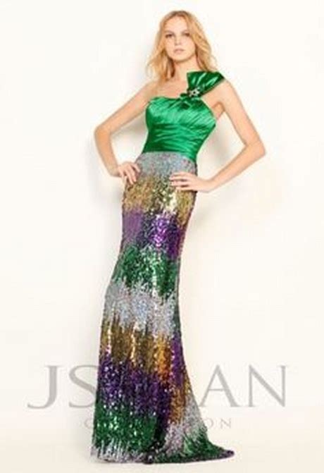 Mardi gras prom dresses