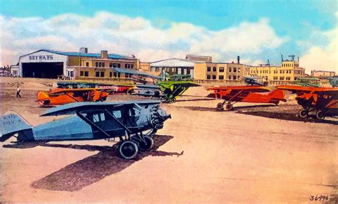 Vinatge Airport Views | New England Aviation History