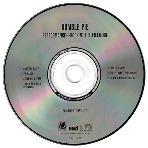 Humble Pie - Performance – Rockin' The Fillmore (1971) {1990, Reissue} Repost / New Rip / AvaxHome