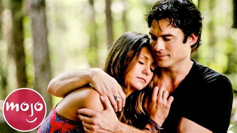 Top 10 BEST The Vampire Diaries Couples - YouTube