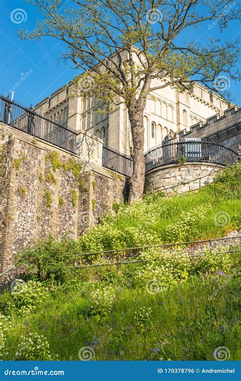 Norwich castle gardens stock photo. Image of norfolk - 170378796