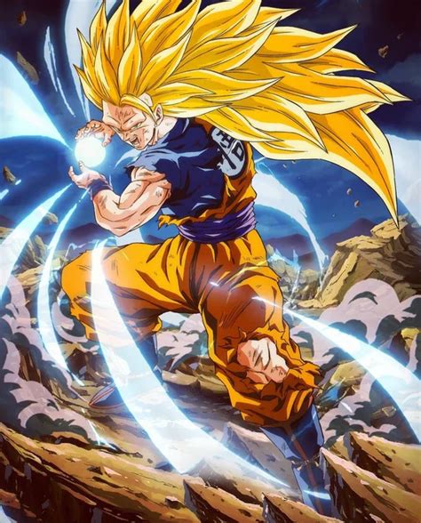 (9) Super Saiyan 3 Kamehameha by @cat.destroyer : dbz | Anime dragon ...