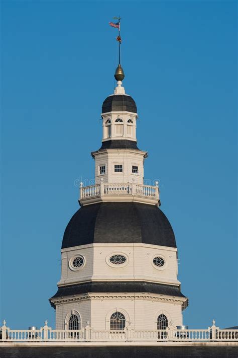 Maryland State House Dome stock photo. Image of capitol - 58822068