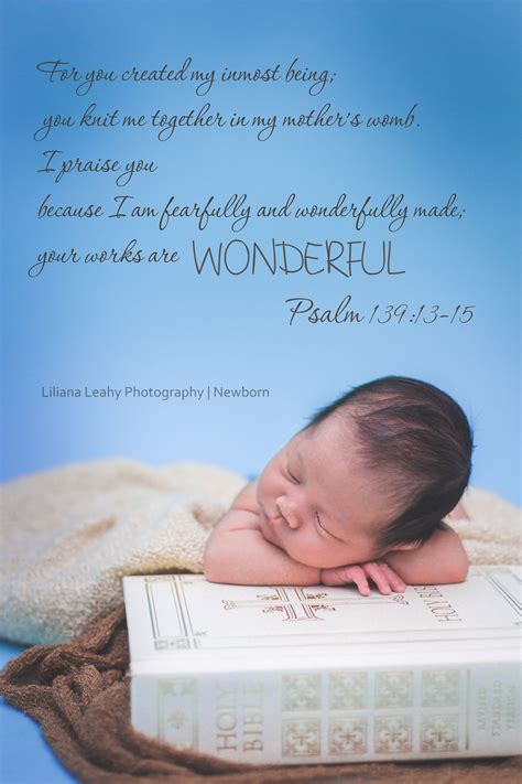 Perfect Bible Verse for a Newborn