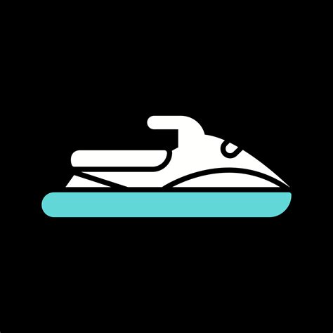 Jet Ski Vector Icon 17472258 Vector Art at Vecteezy