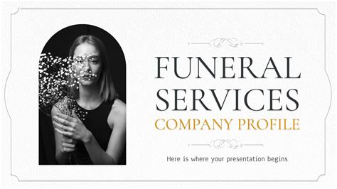 Funeral Services Company Profile | Google Slides & PPT