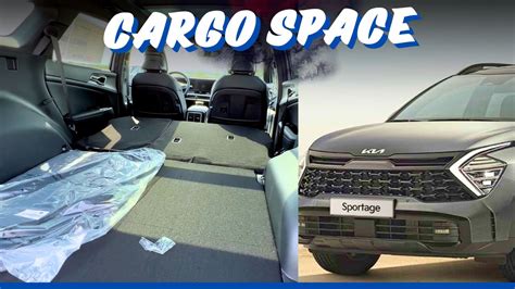 Cargo and Space Comparison: 2024 Kia Sportage vs. Sorento