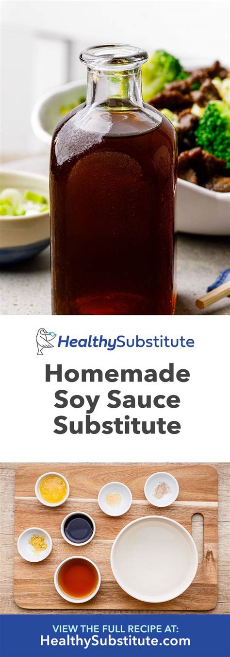 Homemade Soy Sauce Substitute (Gluten-Free, Low Sodium) - Healthy Substitute