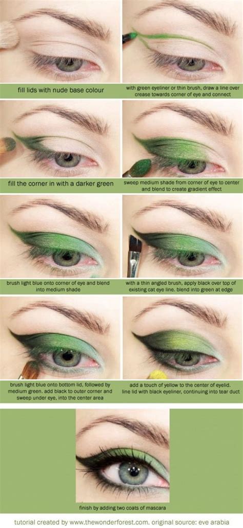 Green Wedding - Green Eyeshadow Tutorial #810336 - Weddbook