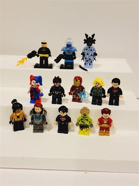 Lego Marvel Collectible Minifigure Series - Etsy