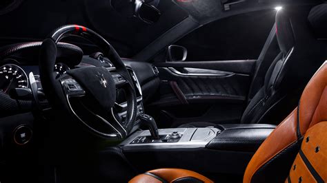 Maserati Ghibli Trofeo Corse 2020 4K Interior Wallpaper | HD Car Wallpapers | ID #15739