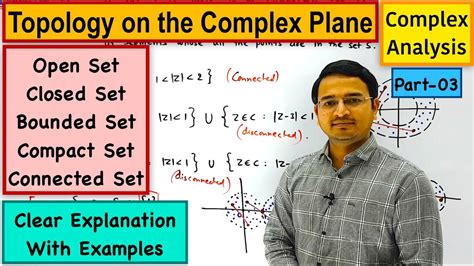 Open Set, Closed Set, Bounded Set, Compact Set, Connected Set: Topology part-3 - YouTube