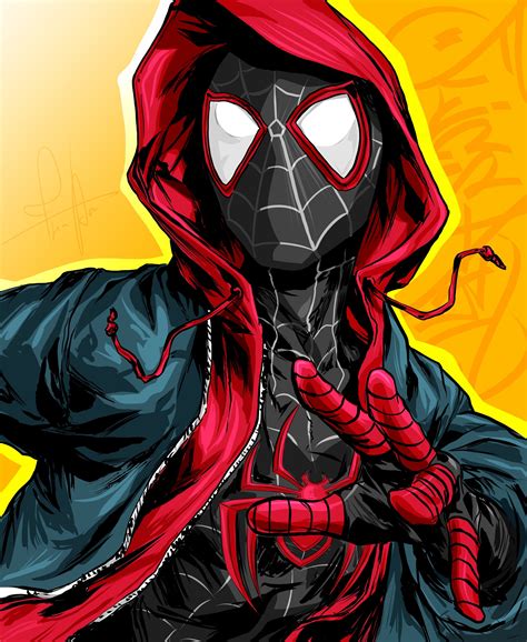 ArtStation - Marvel's Spider-Man Miles Morales, FL1CS