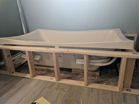 How To Build A Bathtub Frame - Mixnew15