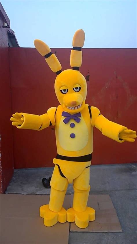 FNAF Golden Bonnie Cosplay Costume,FNAF Golden Bonnie Mascot Costumes ...