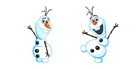 Frozen Olaf cursor – Custom Cursor