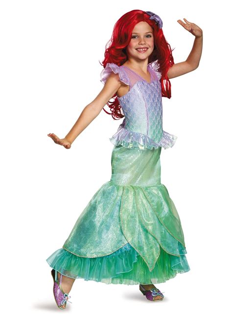 Girls Ariel Ultra Costume - Disney Costumes