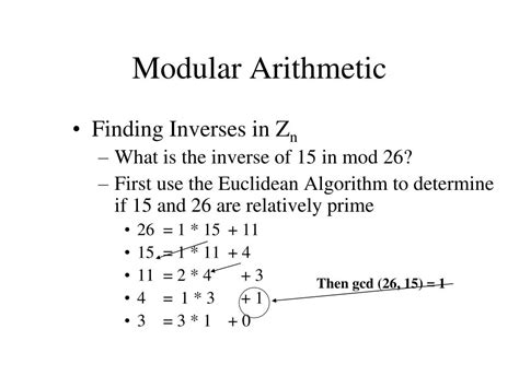 PPT - Modular Arithmetic PowerPoint Presentation, free download - ID:4352697