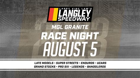 July 31, 2023 - Larry King Law's Langley Speedway