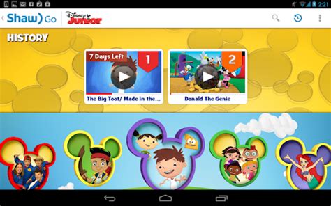 Shaw Go Disney Junior | FREE Android app market