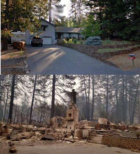 California Before And After The Wildfire | Others