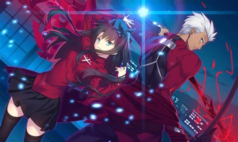 #794058 l.bou tohsaka rin, Fate: Stay Night, Night, Moon - Rare Gallery HD Wallpapers