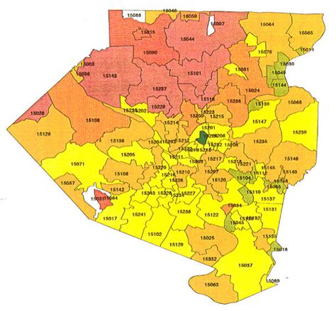 Pennsylvania Radon Map, Bucks county radon, Northampton county radon ...