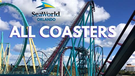 All Coasters at SeaWorld Orlando + On Ride POVs - Front Seat Media ...