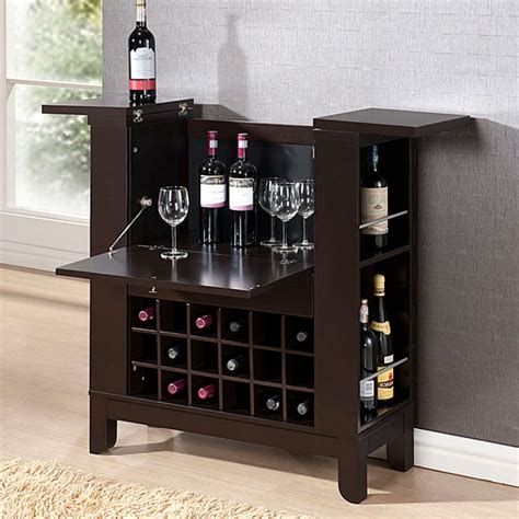 Mini Bar Furniture Cabinet Wine Dry Office Home Wooden Storage Liquor Cabinets | Bar cabinet ...
