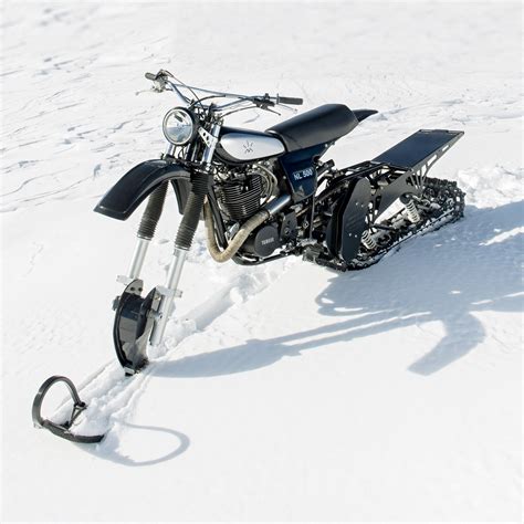 Snow Go: Northern Lights' Yamaha HL500 | Bike EXIF