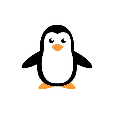 cute penguin logo 14536091 Vector Art at Vecteezy