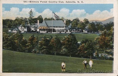 Biltmore Forest Country Club Asheville, NC Postcard