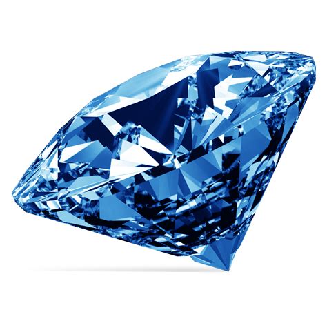 Blue diamond PNG image