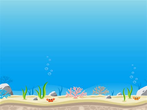 Ocean Floor Cartoon Underwater Background - Keepingup With Thegreen