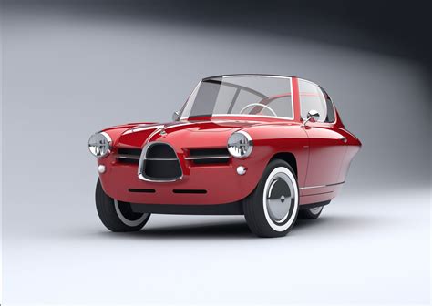 Nobe 100 - Vintage Electric Three-Wheeled Car