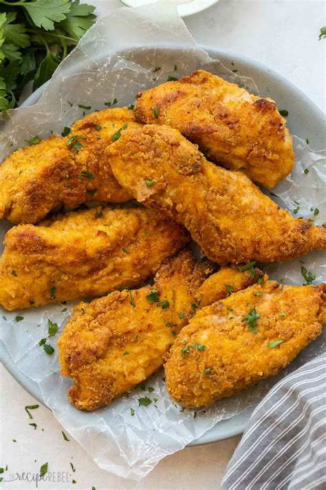 The BEST Oven Fried Chicken [VIDEO] | The Recipe Rebel