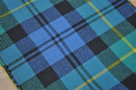 Gordon Clan tartan Fabric. Ancient available 100% 10oz Pure | Etsy