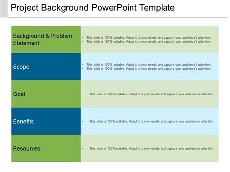 Project Background Powerpoint Template | Presentation Graphics | Presentation PowerPoint Example ...