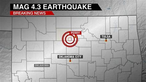 Magnitude 4.3 Earthquake Shakes Oklahoma