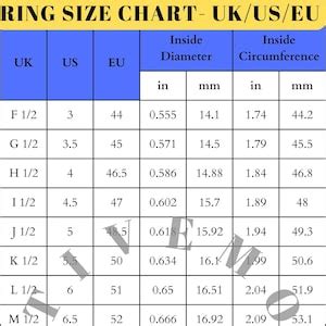 Printable Ring Size Chart Download Comprehensive Ring Size Guide Inside ...