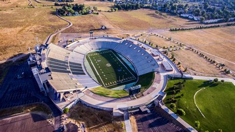 Aerial Photo of Gray and White Stadium · Free Stock Photo