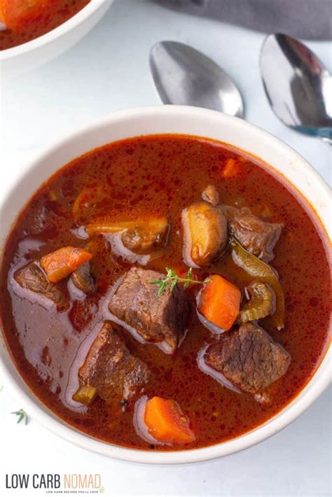 Keto Beef Stew • Low Carb Nomad