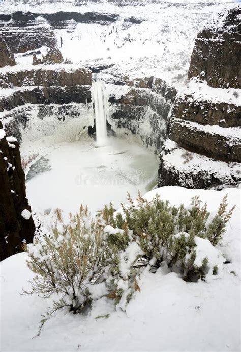 Palouse Falls Frozen Waterfall Washington State Stock Photos - Free & Royalty-Free Stock Photos ...