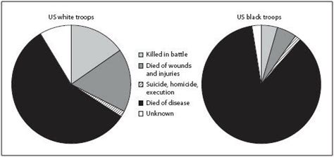 4. Causes of death among Black and White US Troops, Civil War [7]. | Download Scientific Diagram