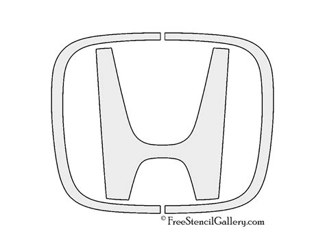 Honda Logo Stencil | Free Stencil Gallery