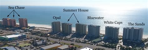 Aerial Condo Map of Orange Beach | Real Estate - Your Lower AL Agent