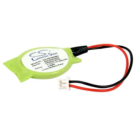 200mAh AHL03003095 CMOS Battery for HP Pavilion DV6000, Pavilion DV6100, Pavilion DV6200 ...