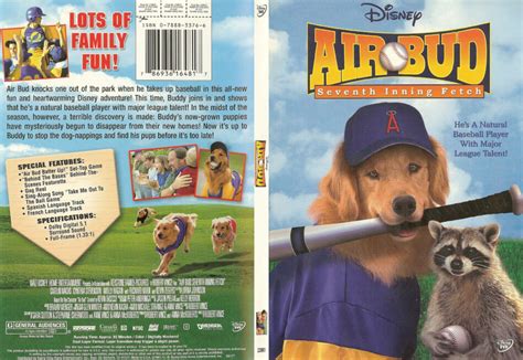 Air Bud: Seventh Inning Fetch (2002) R1 SLIM DVD COVER - DVDcover.Com