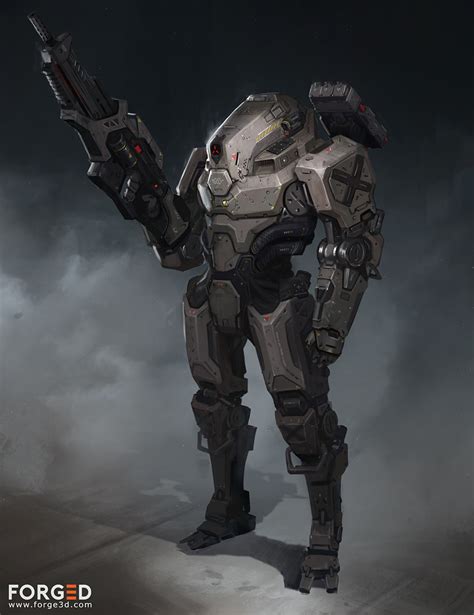 ArtStation - Battle mecha.