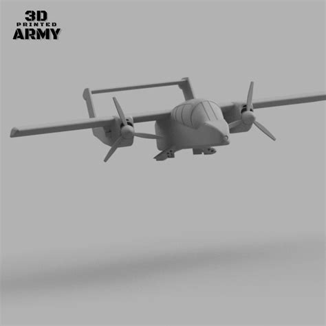 STL file North American OV-10 BRONCO - scale model ️・3D print object to ...